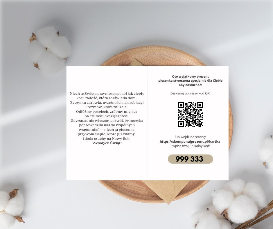 Świąteczna ze zdjęciem 4 pionowa