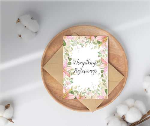 Kartka uniwersalna pionowa - 2