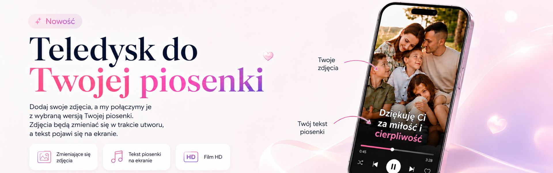 Teledysk do Twojej piosenki