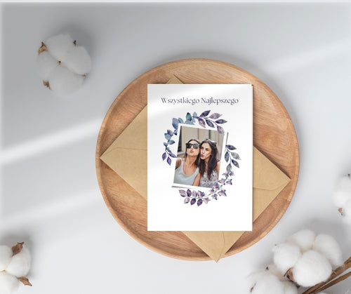 Kartka na każdą okazję ze zdjęciem - pionowa 4