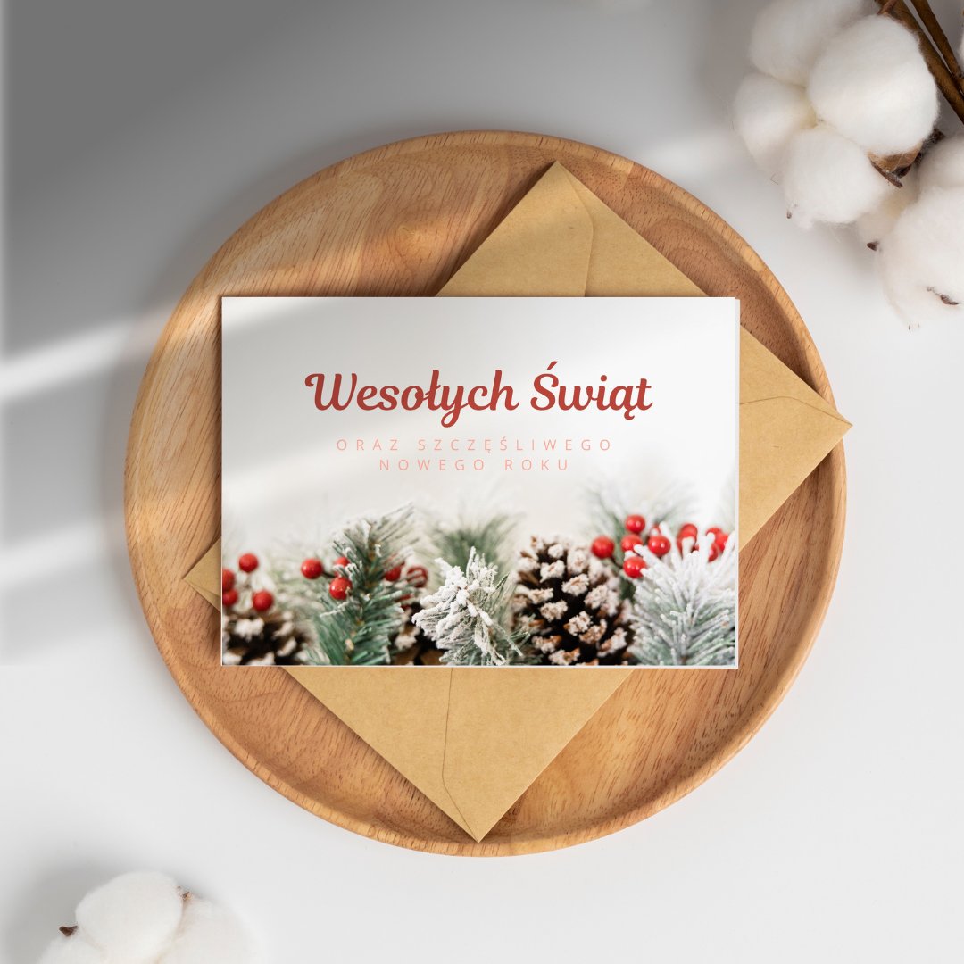 Kartka świąteczna 3 pozioma