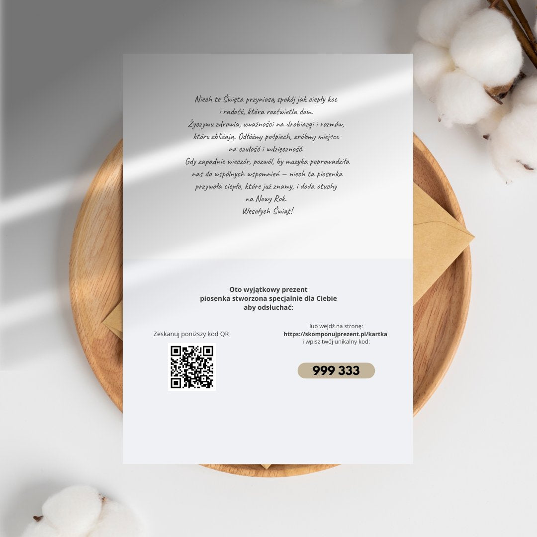 Kartka świąteczna 4 pozioma