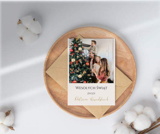 Świąteczna ze zdjęciem 2 pionowa